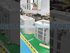 Banco de carga resistente ajustable 100kW 415Vac trifásico para la prueba del generador