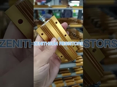 precarga Wirewound contenida de aluminio del resistor de 150W 25R F para la industria militar