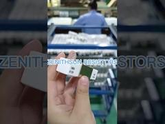 poder de herida de baja inductancia del alambre del resistor de cerámica del cemento de 30W 220R