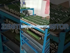 La ronda forma el resistor de cerámica de la herida del alambre del freno del resistor del poder del cemento