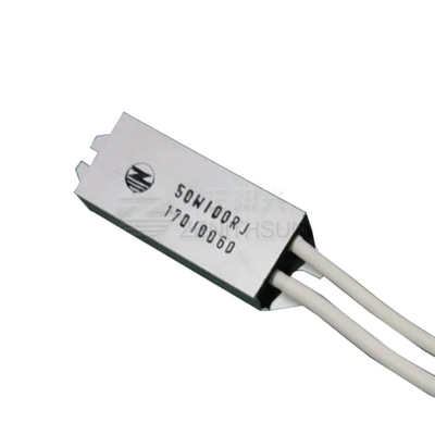 Resistor bobinado encajonado de aluminio de frenado dinámico 50w del resistor IP20 de ZENITHSUN