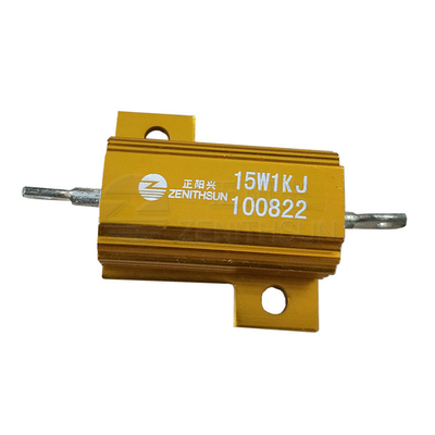 soporte de la superficie del poder más elevado de la herida del alambre del resistor de la carga de 15W 100KΩ LED