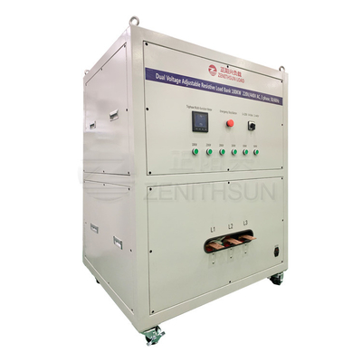 Resistente ajustable del voltaje dual del banco de carga simulada de la CA 3Phase 180KW 220/440V