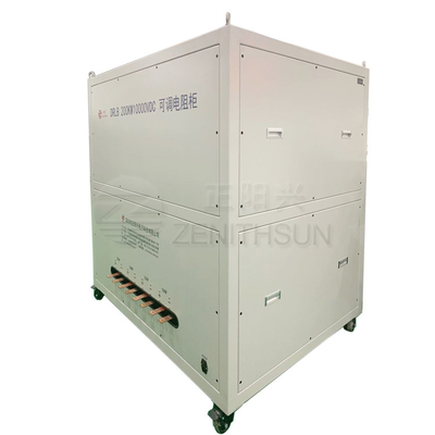 Prueba ajustable reactiva simulada portátil del generador del banco de carga de 200KW 10KV DC