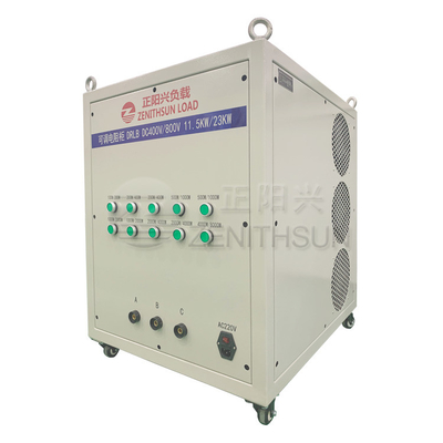 ajustable dual del voltaje del banco de carga simulada 800V controlado por el interruptor del botón