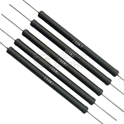 precisión de 4.5W 10M F High Voltage Resistor cilíndrica para las máquinas de radiografía