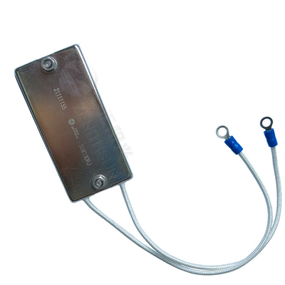 frenado dinámico encajonado de aluminio ultrafino del resistor de baja inductancia 80W