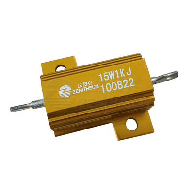 soporte de la superficie del poder más elevado de la herida del alambre del resistor de la carga de 15W 100KΩ LED