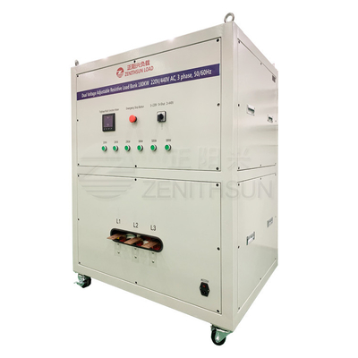 Resistente ajustable del voltaje dual del banco de carga simulada de la CA 3Phase 180KW 220/440V