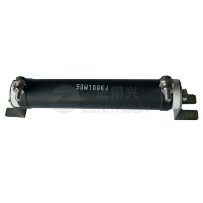 poder de alto voltaje no inductor del resistor de 50W 100k con el montaje